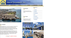 Desktop Screenshot of hawaiistevedores.com